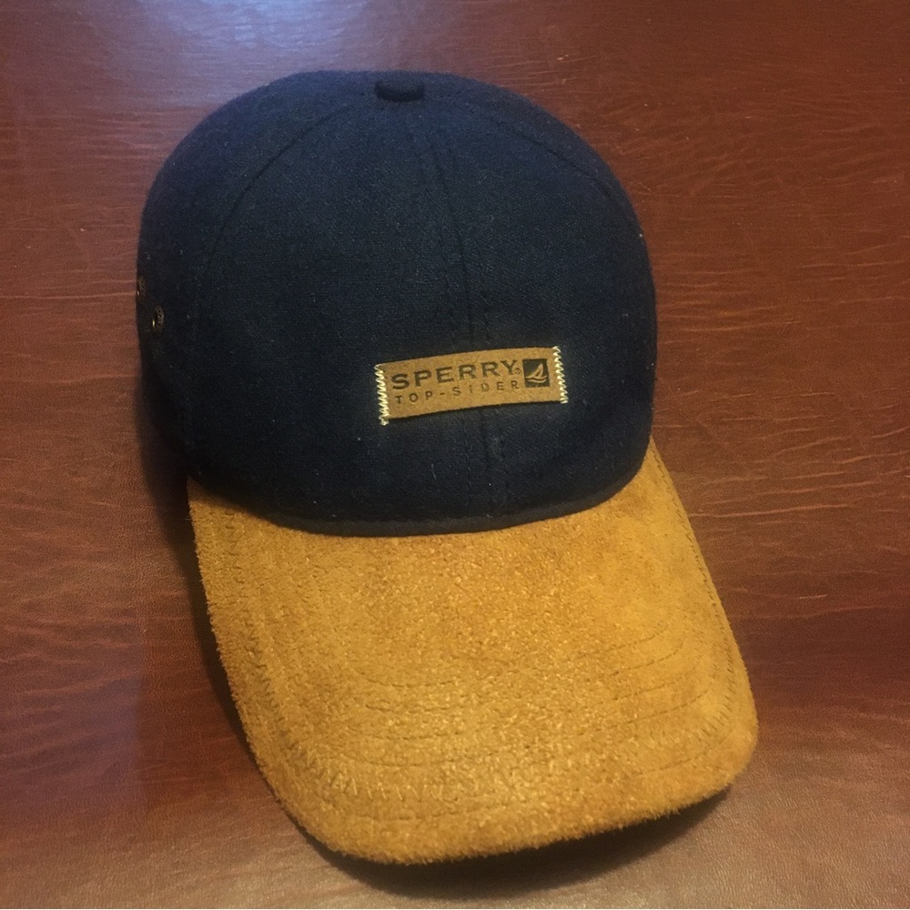 Sperry Top Sider Wool / Leather Hat OS